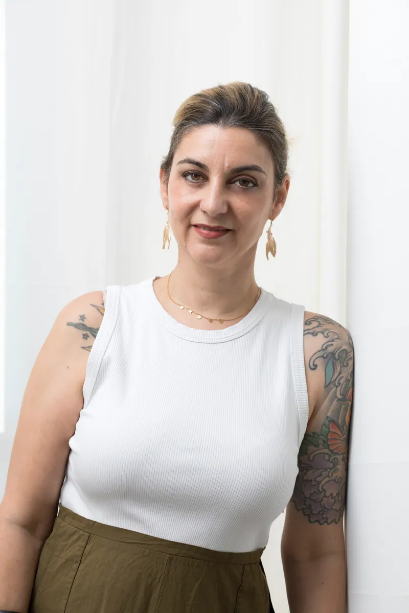 Irene Delgado en el centro Metáfora
